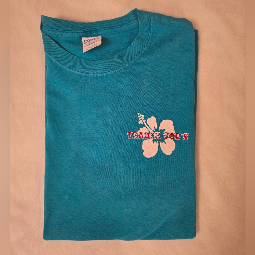 Trader Joes Teal Unisex Tee